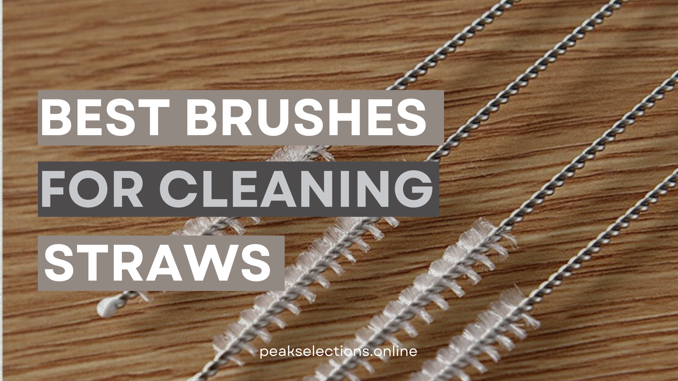 brushes for cleaning straws